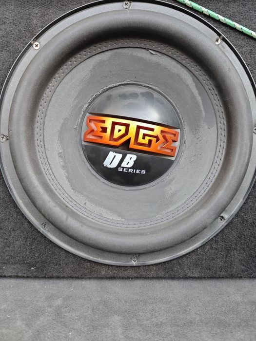 Subwoofer auto  edge + amplificator