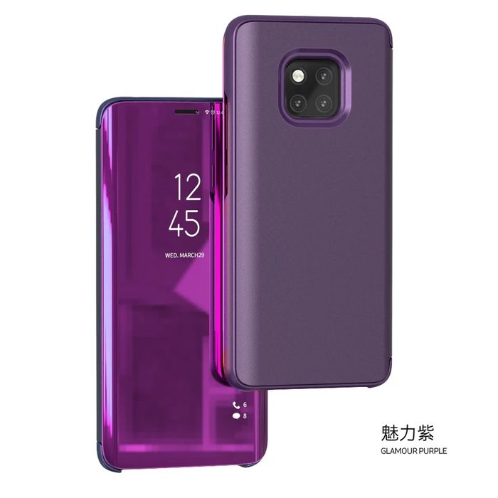 Husa Flip Stand Mirror compatibil Huawei Mate 20 Pro