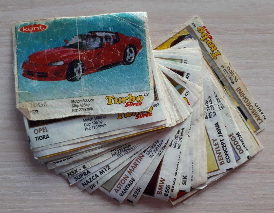 Картинки от дъвки Турбо и много други цели серии