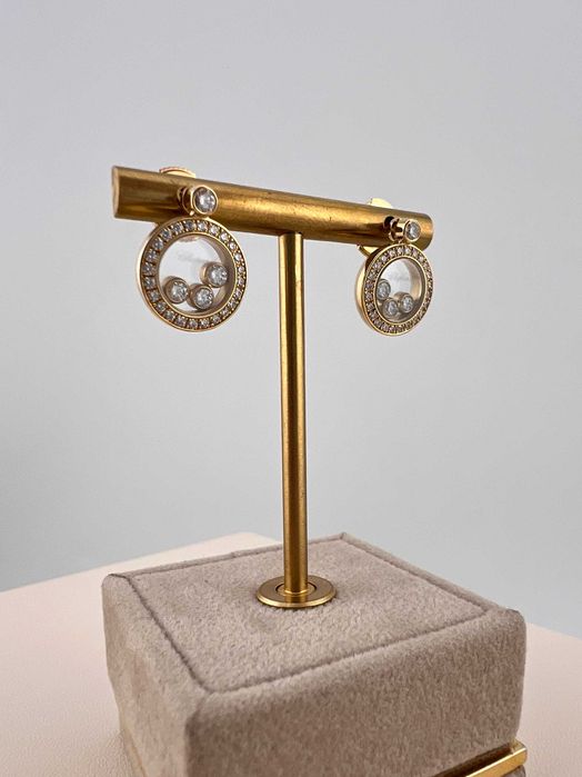 Серьги Chopard Happy Diamonds