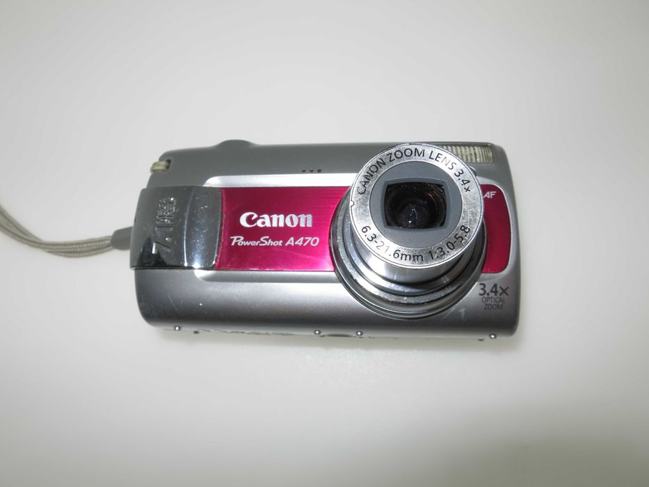 Фотоапарат Canon PowerShot A470 розов ретро цифрова камера снима супер