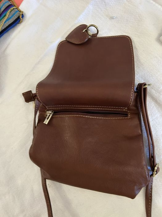 Posete dama piele si panza