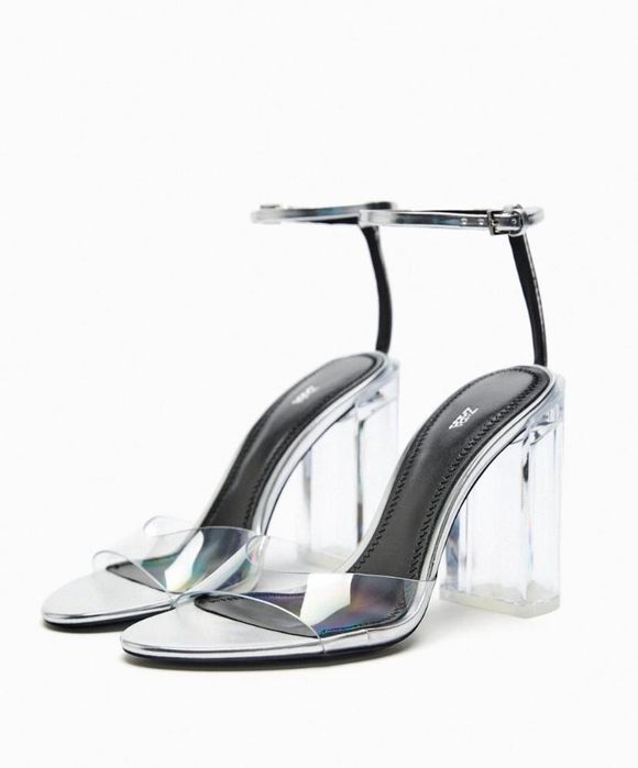 -70% Намаление на Нови Зара обувки сандали на ток