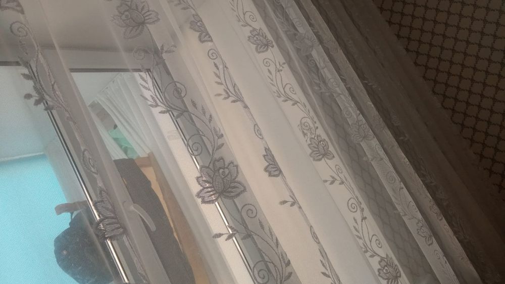 Продам белый тюль