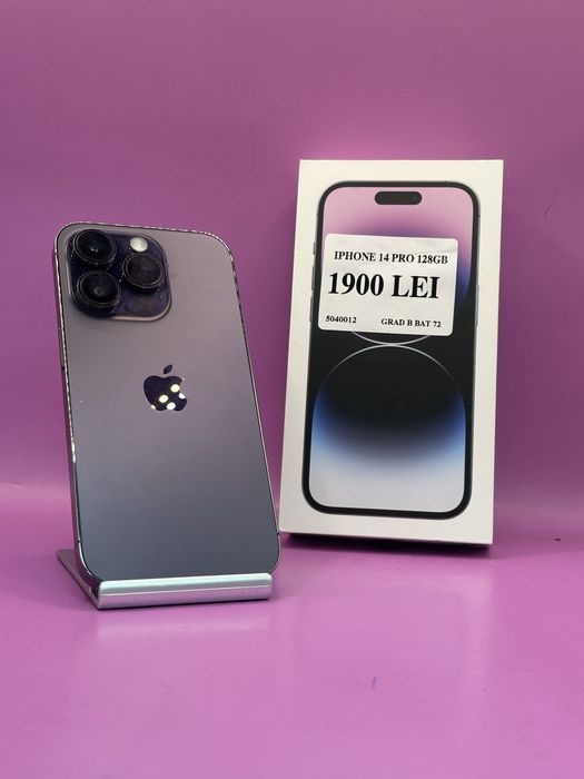 Iphone 14 Pro 128Gb 72% •Amanet Matei Crangasi•50400