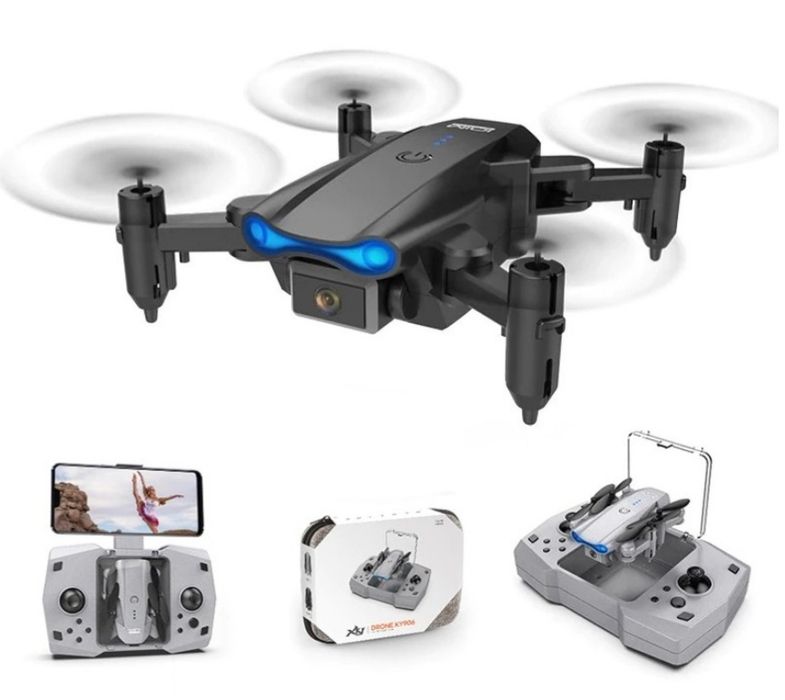 Drona KY906 telecomanda buton intoarcere acasa si camera transmisie