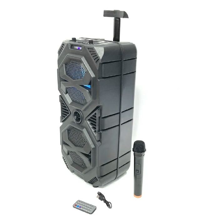 БЕПУЛ Доставка, Янги Караоке Колонка ZQS8212 (61см) +Симсиз Микрофон