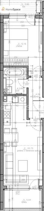 Продава се Двустаен апартамент в София, Малинова долина - 73 кв.м за 2329 €/кв.м - Снимка #1