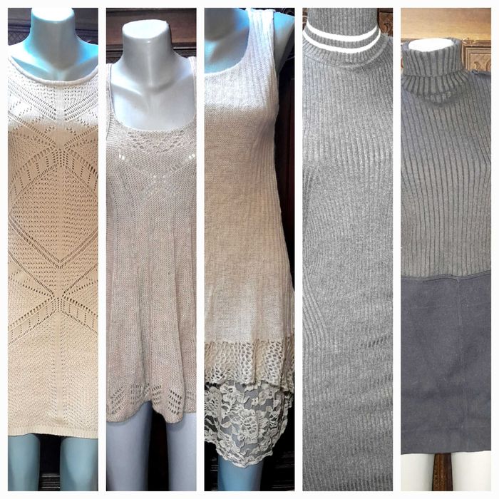 Плетени рокли-мохер, вълна...36-38 номер