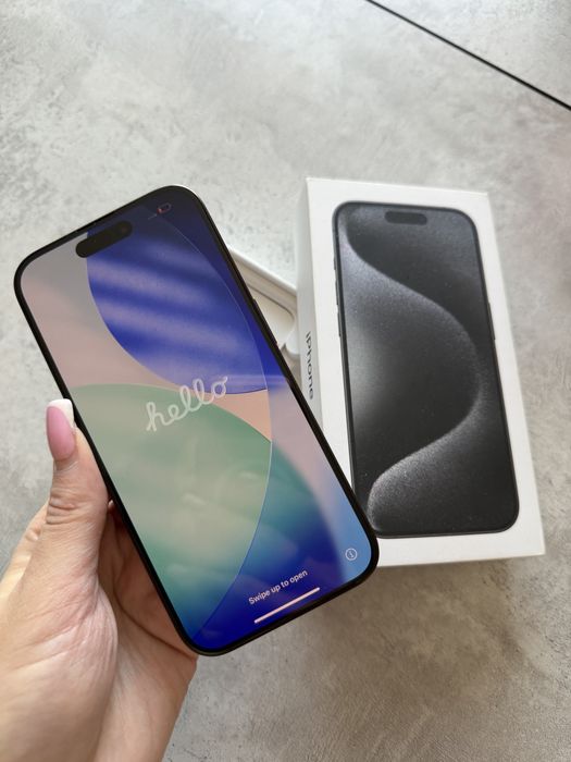 iPhone 15 Pro 1TB Black Titanium