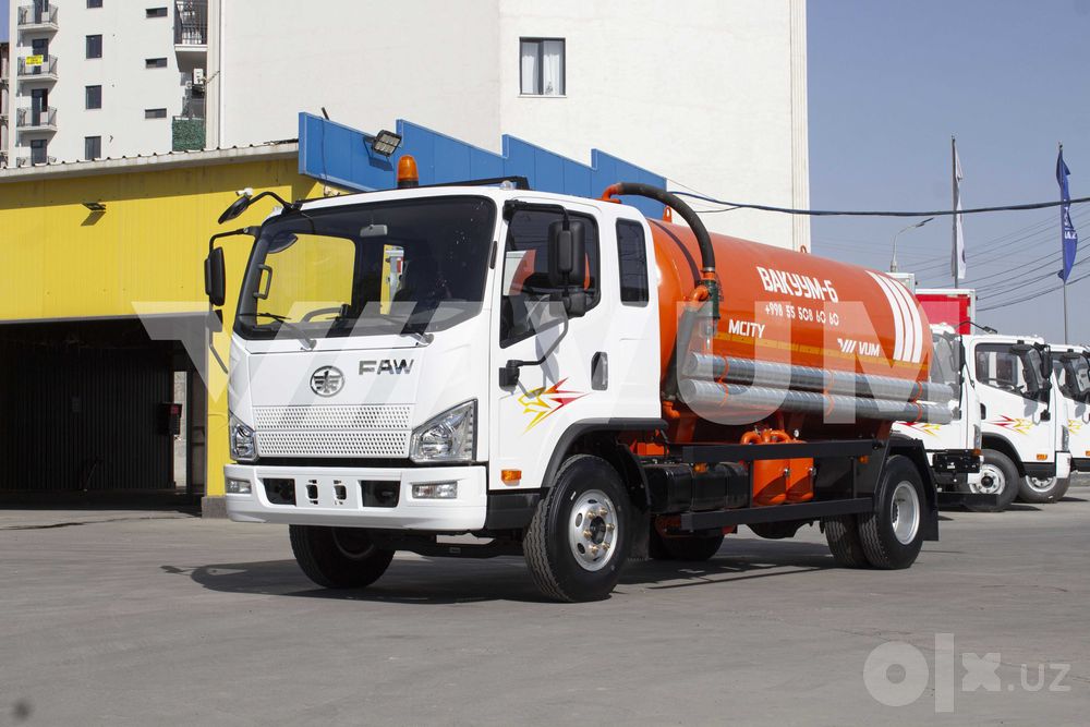 Ассенизационный автомобиль FAW Tiger V (6 м³)