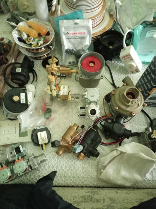 Двухконтур ва газ калонка воданагиевателлар учун запчасти