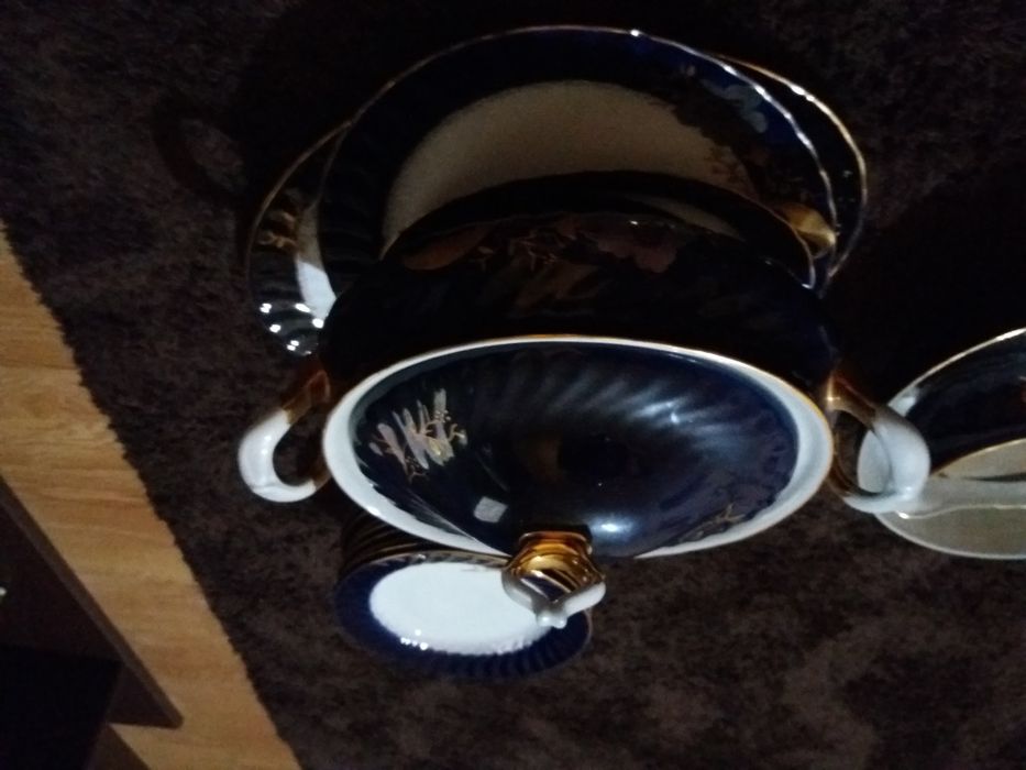 Set masa cobalt Apulum Alba Iulia