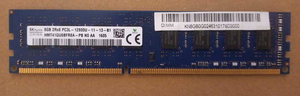 memorii desktop PC calculator DDR3 8GB 1600 1333 1 x 8GB