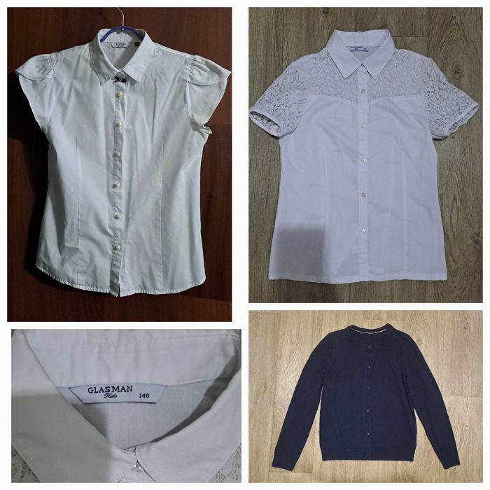 Школьные Блузки , сарафан,  брюки