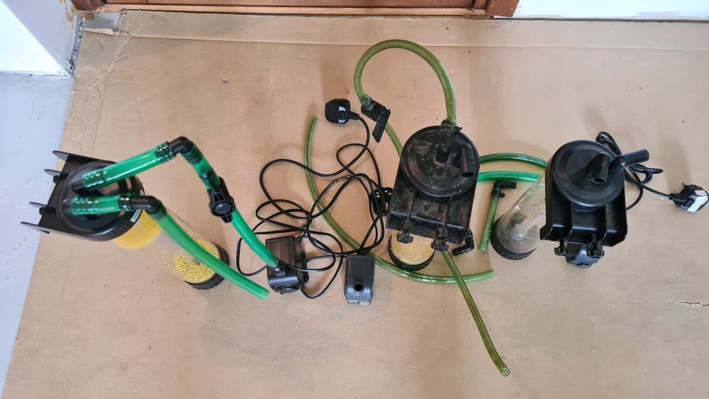 Reactoare media + pompe pentru acvarii