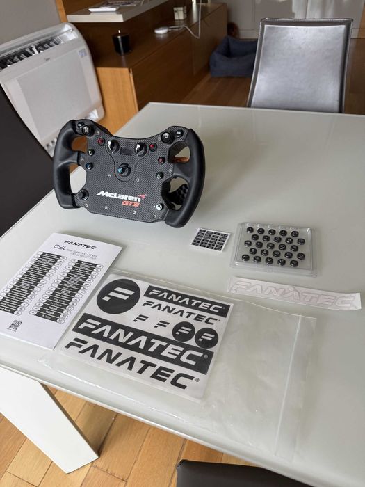 Fanatec CSL DD + McLaren GT3 V2 + CSL ELITE Pedals (КАТО НОВ)