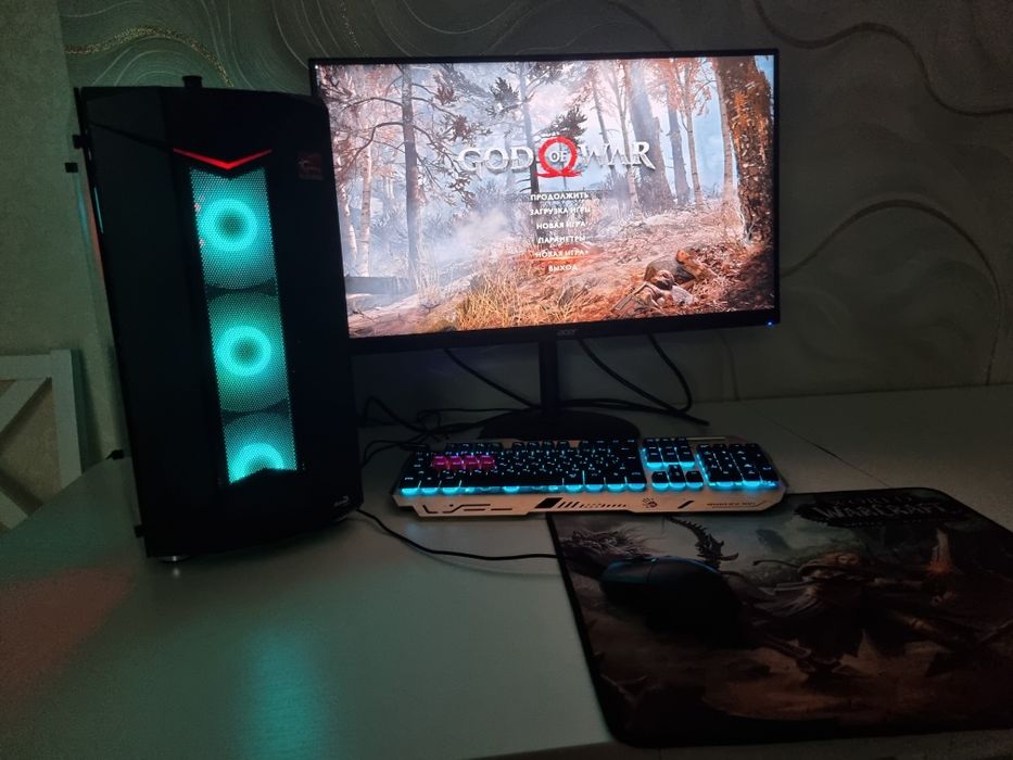 Игровой Компьютер комплект,системный блок,монитор
