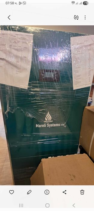 Котел за пелети Марелели + бойлер с две серпентини Елдом 300л