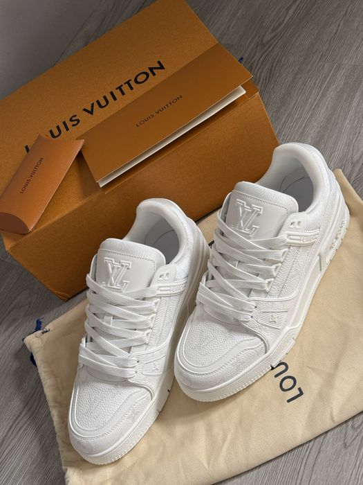 Louis Vuitton Trainer Alb marimea 42 Nou