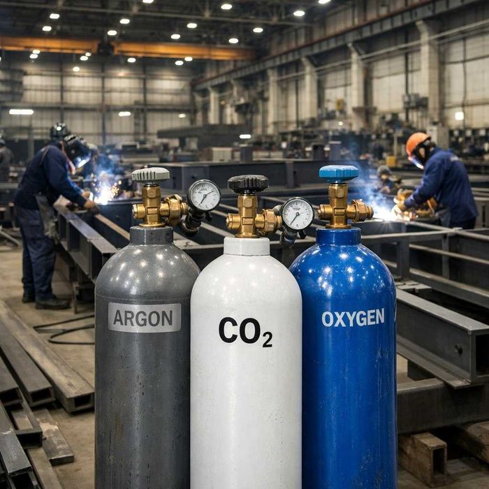 Аргон, CO₂ и сварочная смесь в баллонах — доставка по Ташкенту