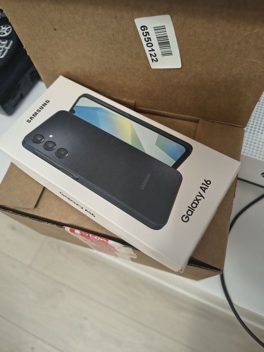 Samsung Galaxy A16, 128GB, 4GB RAM, Negru, Sigilat, Factură Vodafone