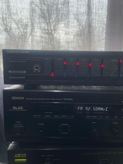 AKAI AM 37, Denon DRA 585 RD