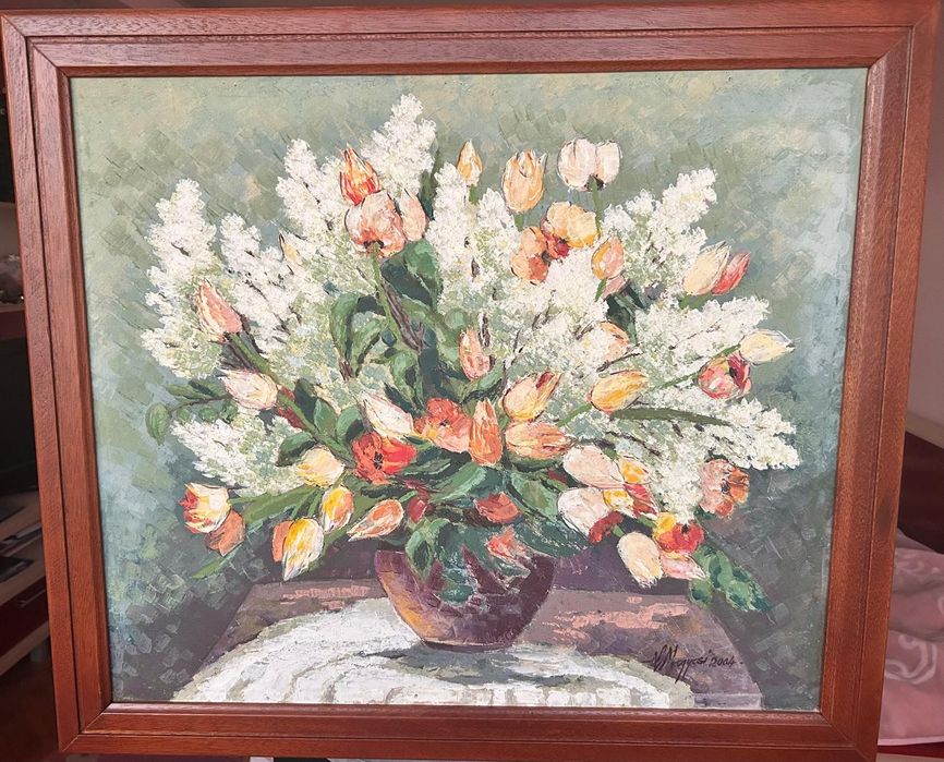 Tablou Liliac alb Lukrecia Megyesi