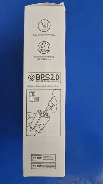 Зарядно Baseus 65w GaN5 Pro