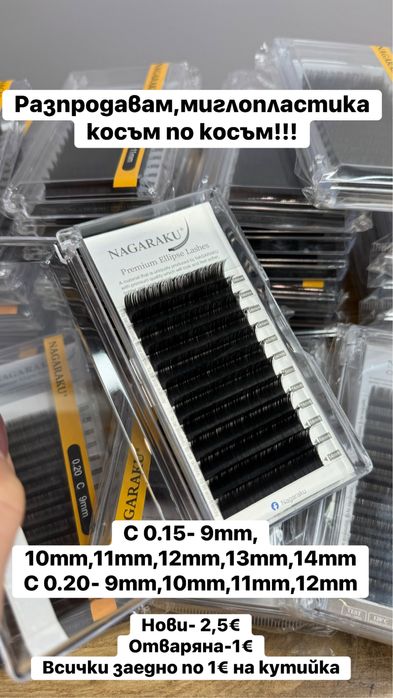 Косъм по косъм миглопластика