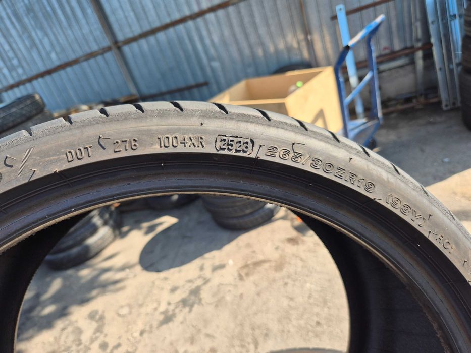 2 Anvelope de VARA - 265/30/19 93Y - BRIDGESTONE Potenza Sport RO1 - APP NOI - DOT 2023 !