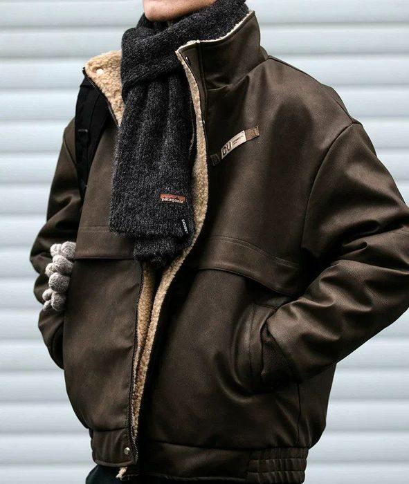 Зимняя курта теплая