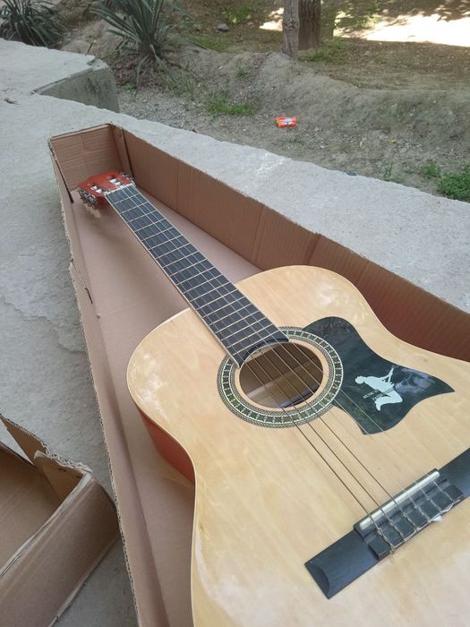 Gitara yangi rasmlarda xam kurinib turibdi