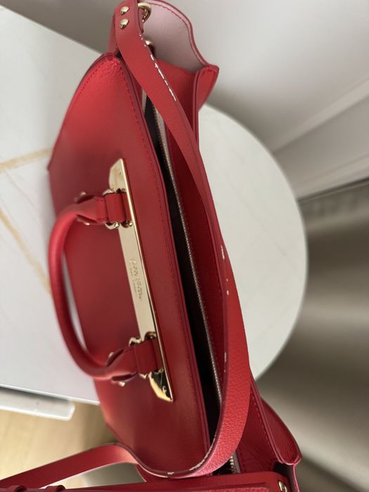 Geanta din piele  rosie  crossbody Folli Follie Style Cod