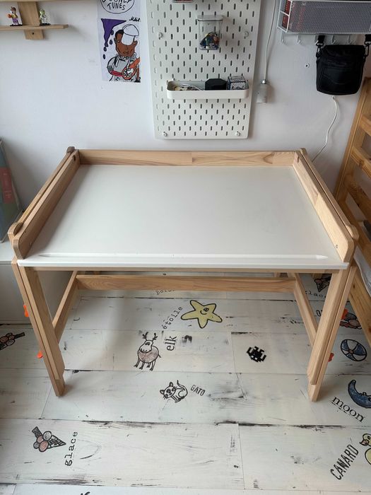 Birou pentru copii FLISAT Ikea alb