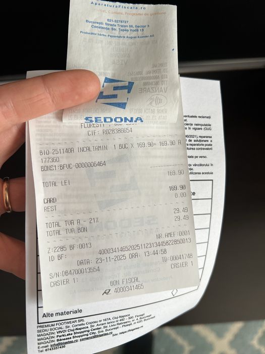 Papuci interior Biomecanics