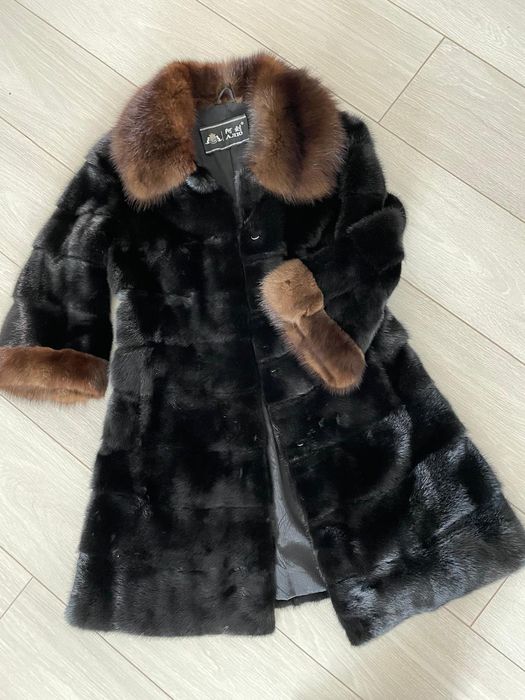 Норка шуба новый