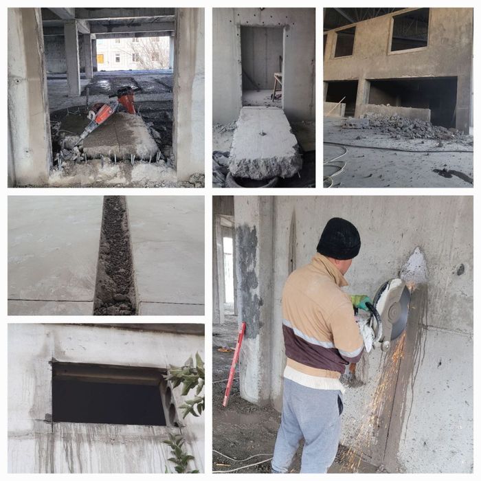 Бетон кесиш Алмазное резка  beton kesish
хизмати демонтаж бетон