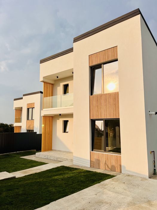 Miroslava/3 min de Mall Moldova/Case moderne/finalizate/canalizare