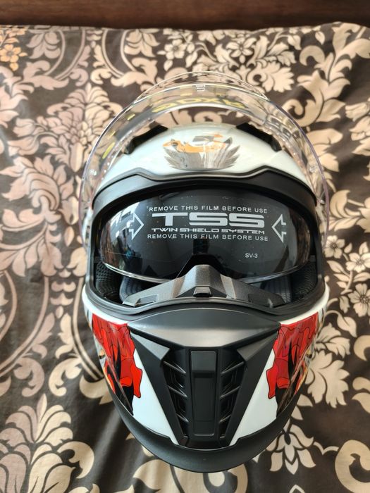 Каска за мотор DXR Eros Calavera