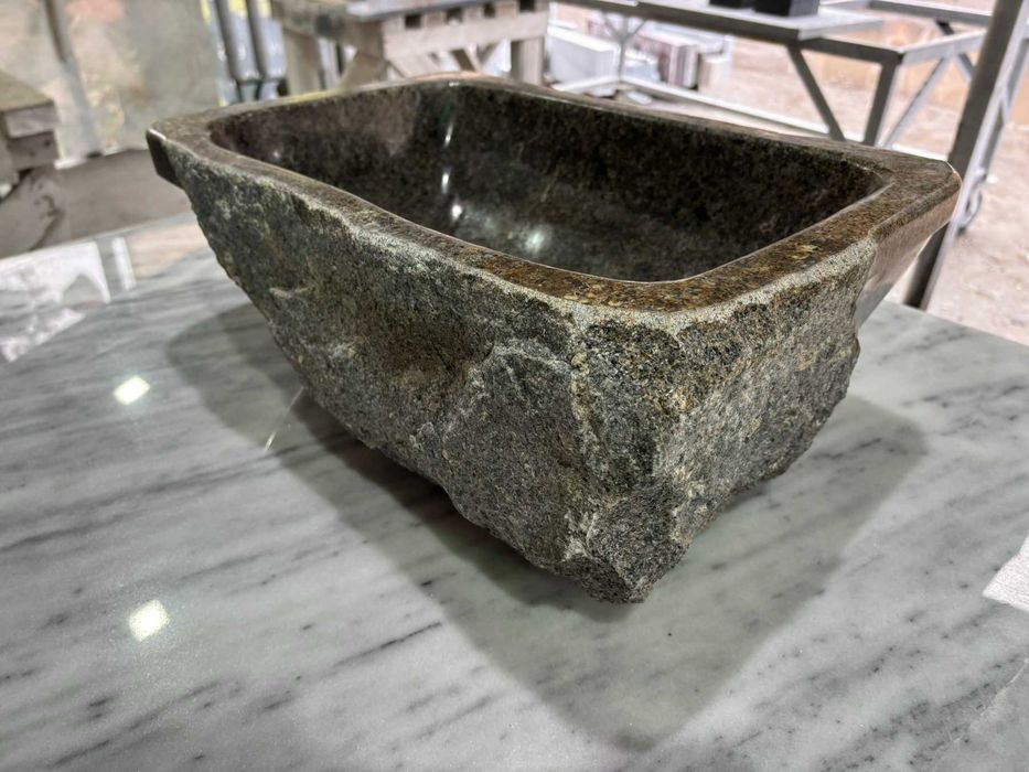 Мивки от естествен камък, ръчна изработка