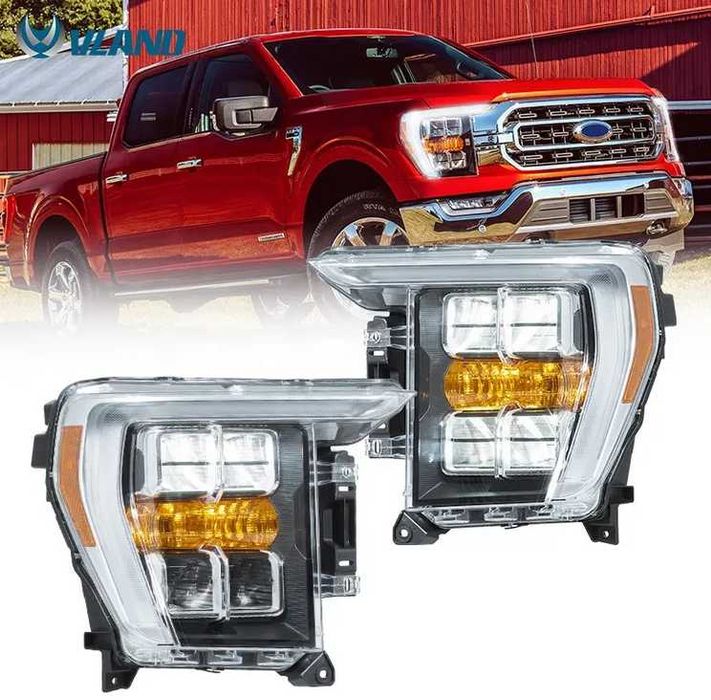 Тунинг FULL LED MATRIX фарове Ford F150 21+