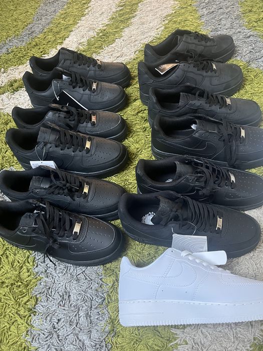 Nike Air Force 1 Alb/Negru NOU PREMIUM