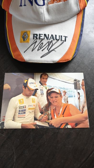 ING-RENAULT sapca de baseball semnat de Nelson Piquet
