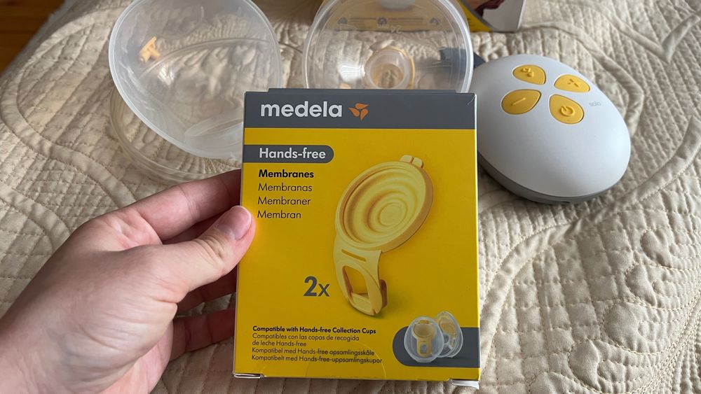 MEDELA Електрическа двуфазна помпа за кърма Solo HANDS FREE + ПОДАРЪК