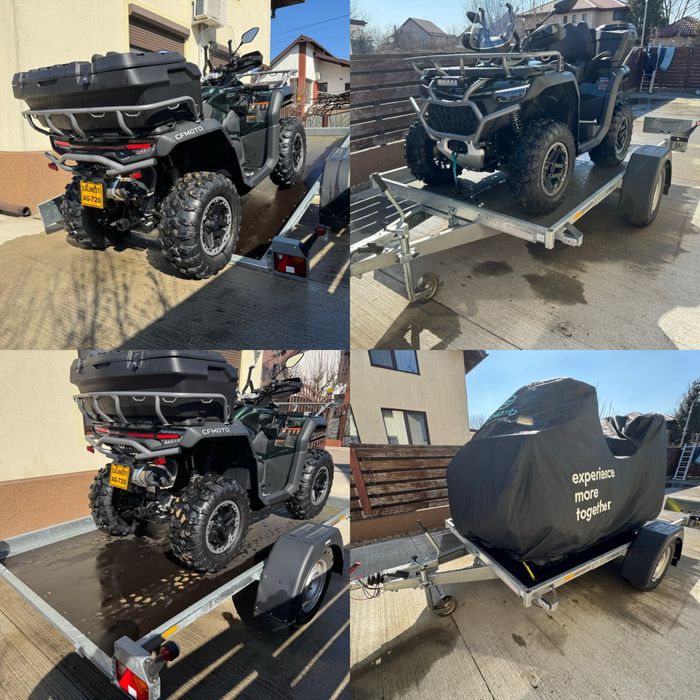 CF Moto X10 Overland 2025 + Remorca Neptun basculabila