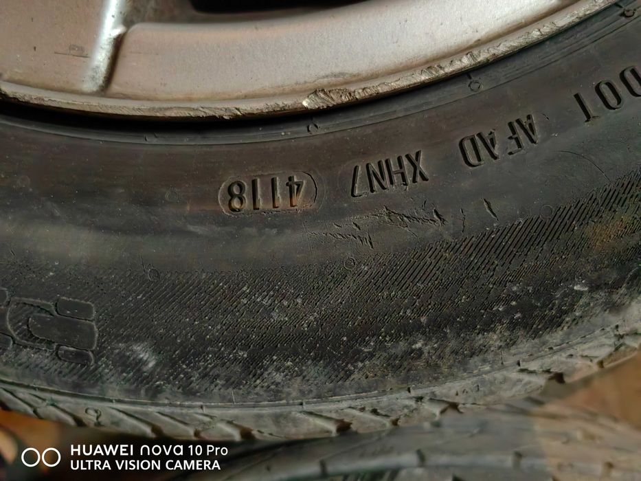 Оригинални джанти 15" 5х112 с гуми за Passat b5