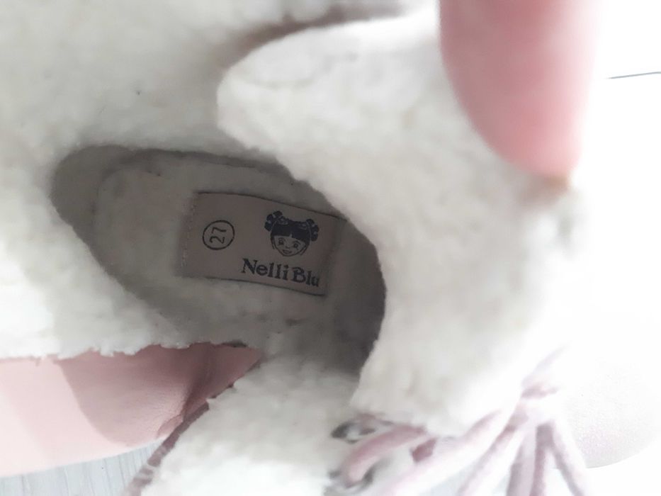 Cizme / Gheta roz pudrat, Nelli Blu, 27