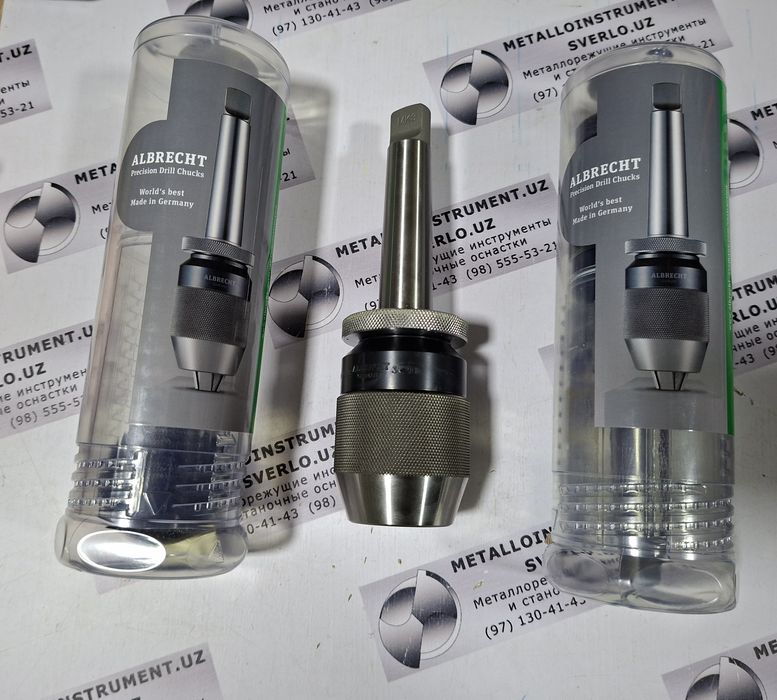 Патрон сверлильный быстрозажимной с хвостовиком МК3, 3–16мм, ALBRECHT