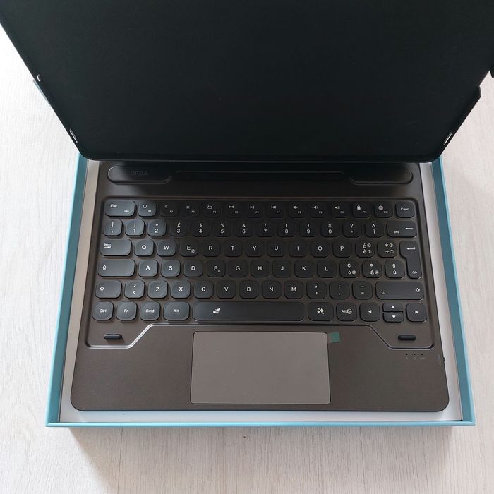 Професионален Магнитен Калъф с Клавиатура ORDA за Samsung Tab S10+/S9+